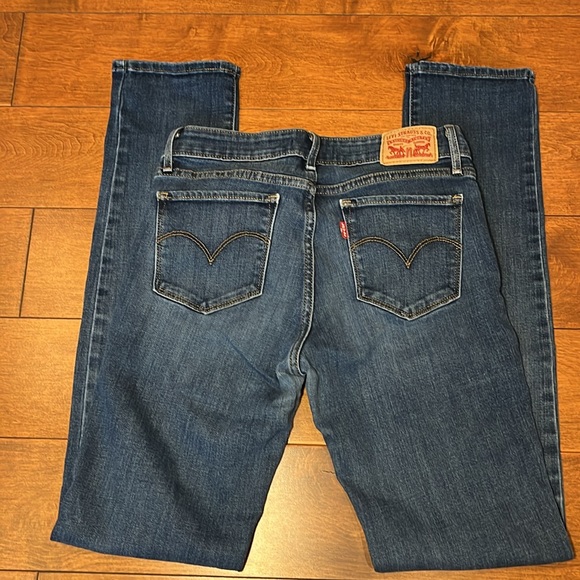 Levi’s 712 Slim Size 28 Blue Jeans Levi - Picture 4 of 12